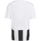 adidas Striped 24 Fußballtrikot Kinder 001A - white/black 116