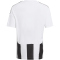 adidas Striped 24 Fu&szlig;balltrikot Kinder IW2141 - white/black 116