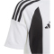 adidas Striped 24 Fu&szlig;balltrikot Kinder IW2141 - white/black 116