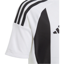 adidas Striped 24 Fu&szlig;balltrikot Kinder 001A - white/black 128