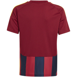 adidas Striped 24 Fußballtrikot Kinder IW2139 - team navy blue 2/team coll burgundy 2/team yellow 128