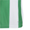 adidas Striped 24 Fußballtrikot Kinder 001A - white/teagrn 116