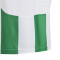adidas Striped 24 Fußballtrikot Kinder 001A - white/teagrn 116