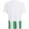 adidas Striped 24 Fu&szlig;balltrikot Kinder 001A - white/teagrn 128