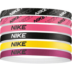 6er Pack NIKE Printed Haarbänder mit Silikonstreifen
