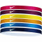 6er Pack NIKE Printed Haarbänder mit Silikonstreifen