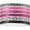 6er Pack NIKE Printed Haarbänder mit Silikonstreifen