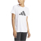 adidas Train Essentials Big Performance Logo Trainingsshirt Damen IT0545 - white/black M