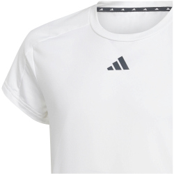 adidas Essentials Set T-Shirt + Shorts M&auml;dchen 001A - white/carbon 152