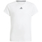 adidas Essentials Set T-Shirt + Shorts M&auml;dchen 001A - white/carbon 152