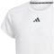 adidas Essentials Set T-Shirt + Shorts M&auml;dchen 001A - white/carbon 152