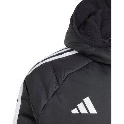 adidas Tiro24 Winterjacke Kinder 095A - black/white 164