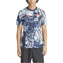 adidas FC Bayern M&uuml;nchen Aufw&auml;rmshirt Herren 08S1 - owhite/nindig M