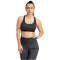 adidas Knit Light Support Sport-BH Damen 095A - black/gresix XS