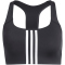 adidas Powerimpact Medium-Support 3-Streifen Sport-BH Damen 095A - black XL A-B
