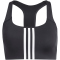 adidas Powerimpact Medium-Support 3-Streifen Sport-BH Damen 095A - black XL A-B