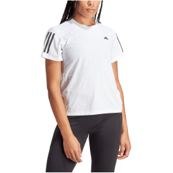 adidas Own The Run Laufshirt Damen IK7442 - white XS