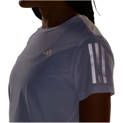 adidas Own The Run Laufshirt Damen IK7442 - white XS