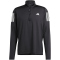 adidas Own The Run 1/2-Zip Lauf-Sweatshirt Herren 095A - black M