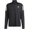 adidas Own The Run 1/2-Zip Lauf-Sweatshirt Herren 095A - black M