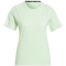 adidas Own The Run 3-Streifen Laufshirt Damen IN8334 - semi green spark S