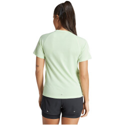 adidas Own The Run 3-Streifen Laufshirt Damen AF4B - segrsp M