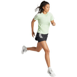 adidas Own The Run 3-Streifen Laufshirt Damen AF4B - segrsp M