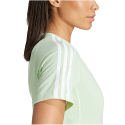 adidas Own The Run 3-Streifen Laufshirt Damen AF4B - segrsp M