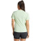 adidas Own The Run 3-Streifen Laufshirt Damen AF4B - segrsp M