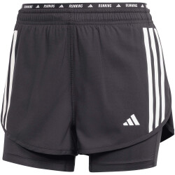 adidas Own The Run 3-Streifen 2in1 Laufshorts Damen 095A...
