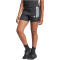 adidas Own The Run 3-Streifen 2in1 Laufshorts Damen 095A - black M