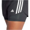 adidas Own The Run 3-Streifen 2in1 Laufshorts Damen 095A - black M