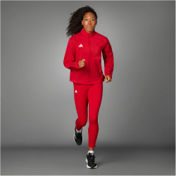 adidas adizero Essentials lange Leggings Damen IT1472 - team power red 2 XS