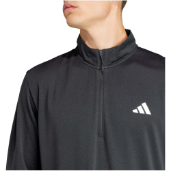 adidas Essentials 1/4-Zip Training-Sweatshirt Herren IL7157 - black M