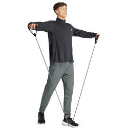 adidas Essentials 1/4-Zip Training-Sweatshirt Herren 095A - black L