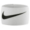 NIKE Fußball Kapitätsbinde 101 white/black