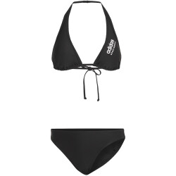 adidas Neckholder Bikini Damen 095A - black/white XS