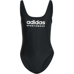 adidas Sportswear U-Back Badeanzug Damen 095A - black/white 36
