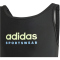adidas Sportswear U-Back Badeanzug M&auml;dchen 095A - black/grespa 116
