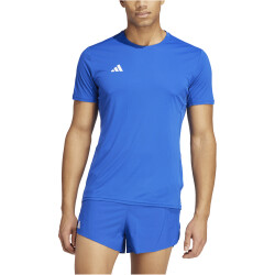 adidas adizero Essentials Laufshirt Herren AD8R - royblu XS