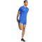 adidas adizero Essentials Laufshirt Herren AD8R - royblu XS