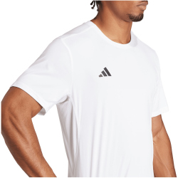 adidas adizero Essentials Laufshirt Herren 001A - white M