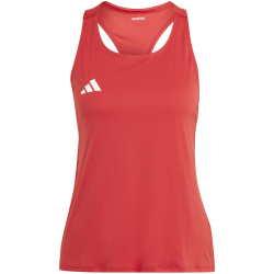 adidas adizero Essentials Lauf-Tanktop Damen IT1822 - team power red 2 M