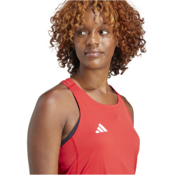 adidas adizero Essentials Lauf-Tanktop Damen IT1822 - team power red 2 M