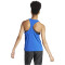 adidas adizero Essentials Lauf-Tanktop Damen AD8R - royblu S