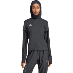 adidas adizero Essentials Laufshirt Damen IN1172 - black XS