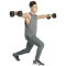 adidas D4T Workout Trainings-Tanktop Herren IS3819 - dgh solid grey S