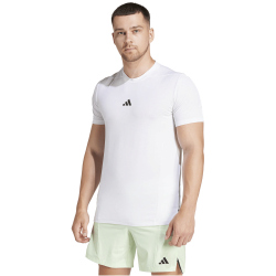 adidas D4T Workout Trainingsshirt Herren IS3808 - white XS