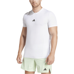 adidas D4T Workout Trainingsshirt Herren IS3808 - white XS
