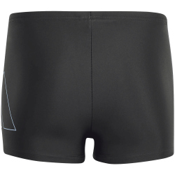 adidas Performance Big Bars Badehose Jungen 095A - black 152